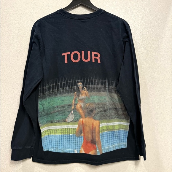 Kanye West Kim Kardashian Men’s Black Life of Pablo Saint Pablo Long Sleeve M